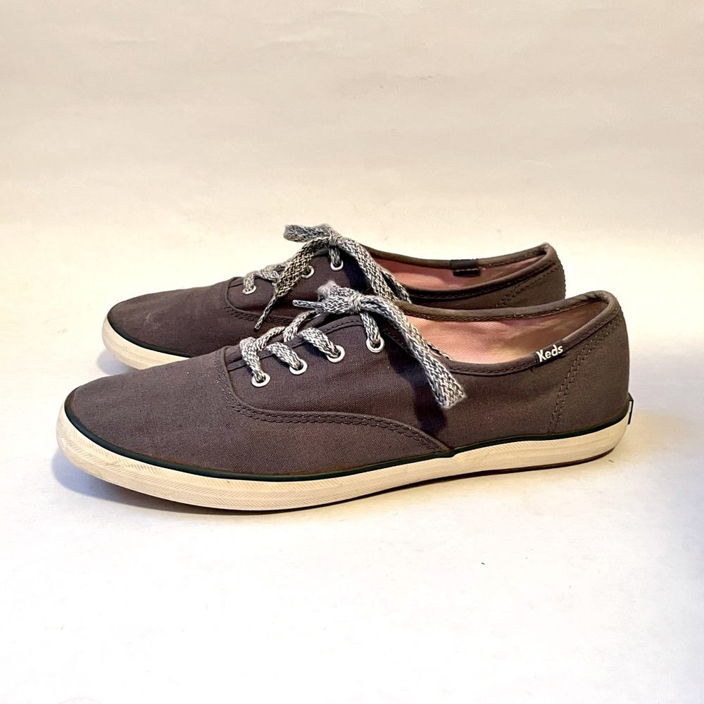 🔵BOGO Keds Champion Canvas Grey Shoes